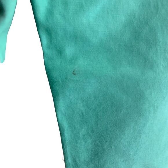 𝅺Ellen Tracy‎ Muted Mint Green Pull on Style Capri Pants - Size 8 - Picture 6 of 9